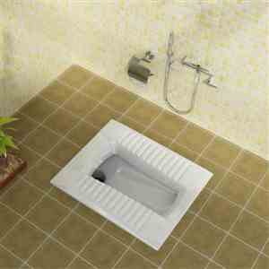 توالت زمینی گلسار- مدل لوسیا ریم بسته