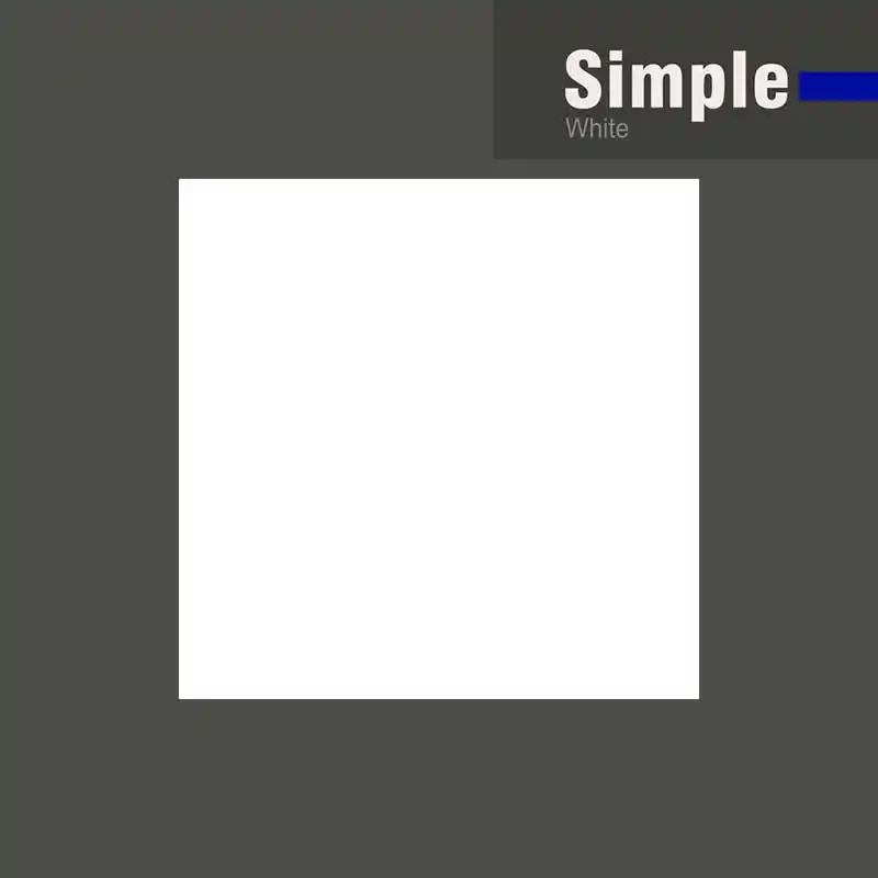 سرامیک کف سرویس بهداشتی و حمام ایفا سرام مدل سیمپل سفید سایز 40 در 40