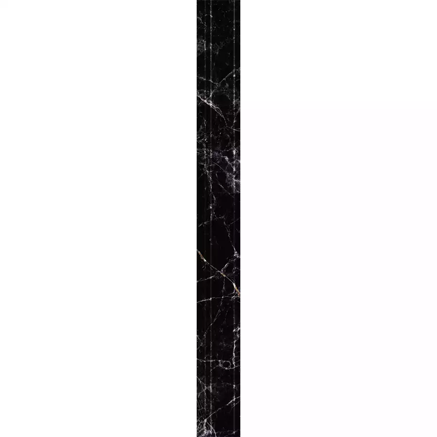 سرامیک قرنیز ایفا سرام مدل لوکاس مشکی سایز 12 در 120