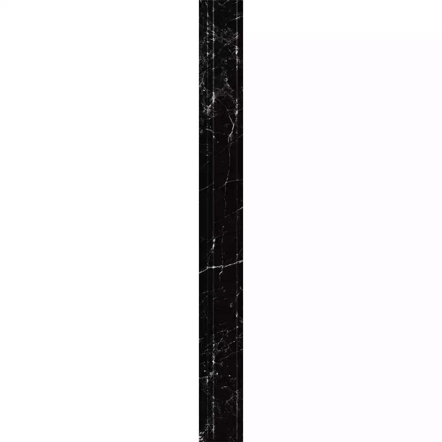 سرامیک قرنیز ایفا سرام مدل لوکاس مشکی سایز 12 در 120