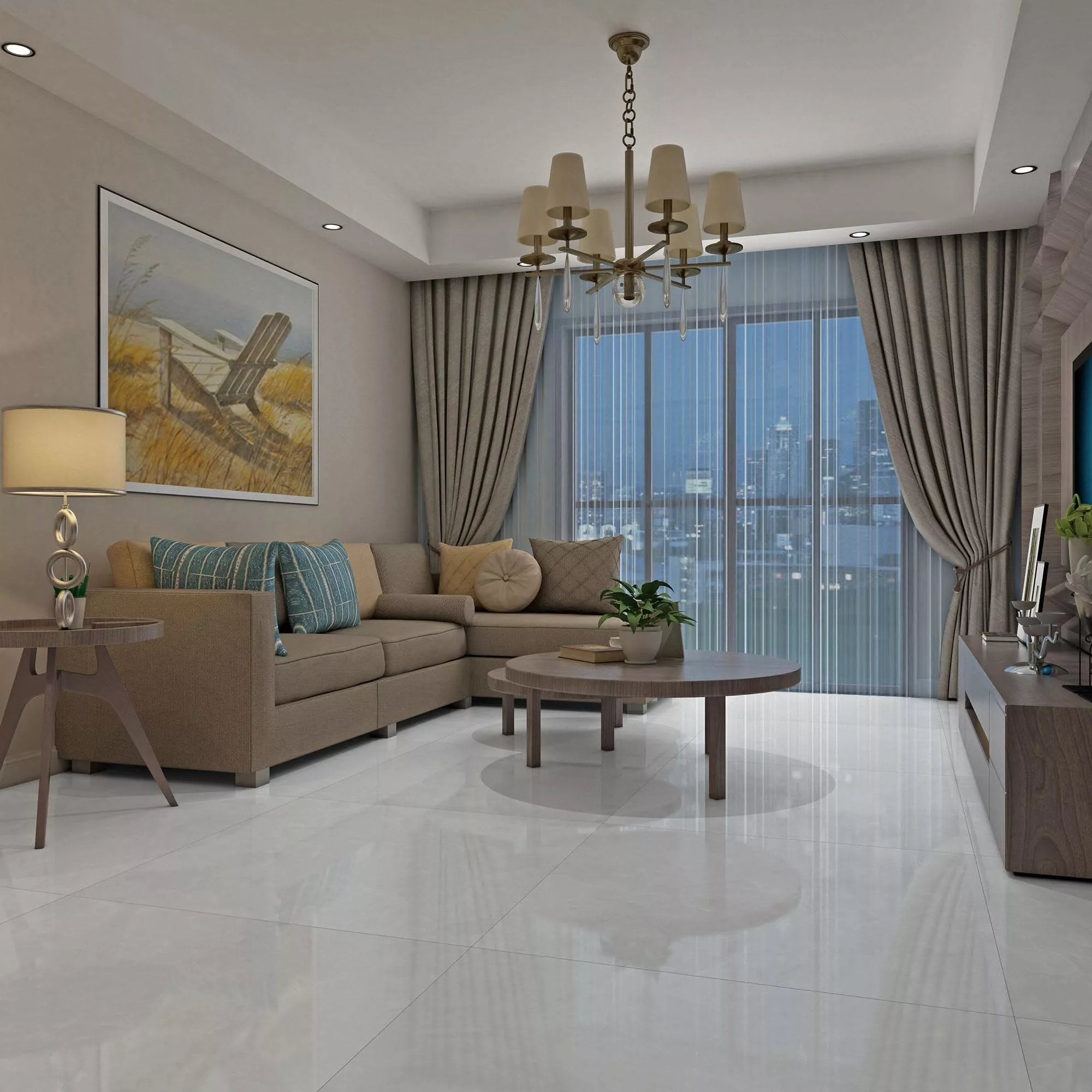 سرامیک کف ایفا سرام مدل اراد 100 در 100