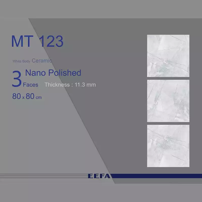 سرامیک کف ایفا سرام مدل MT 123 سایز 80 در 80