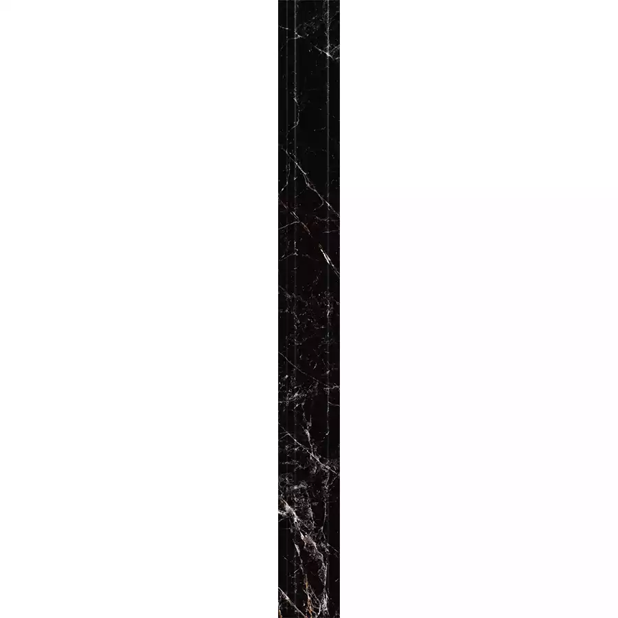 سرامیک قرنیز ایفا سرام مدل لوکاس مشکی سایز 12 در 120