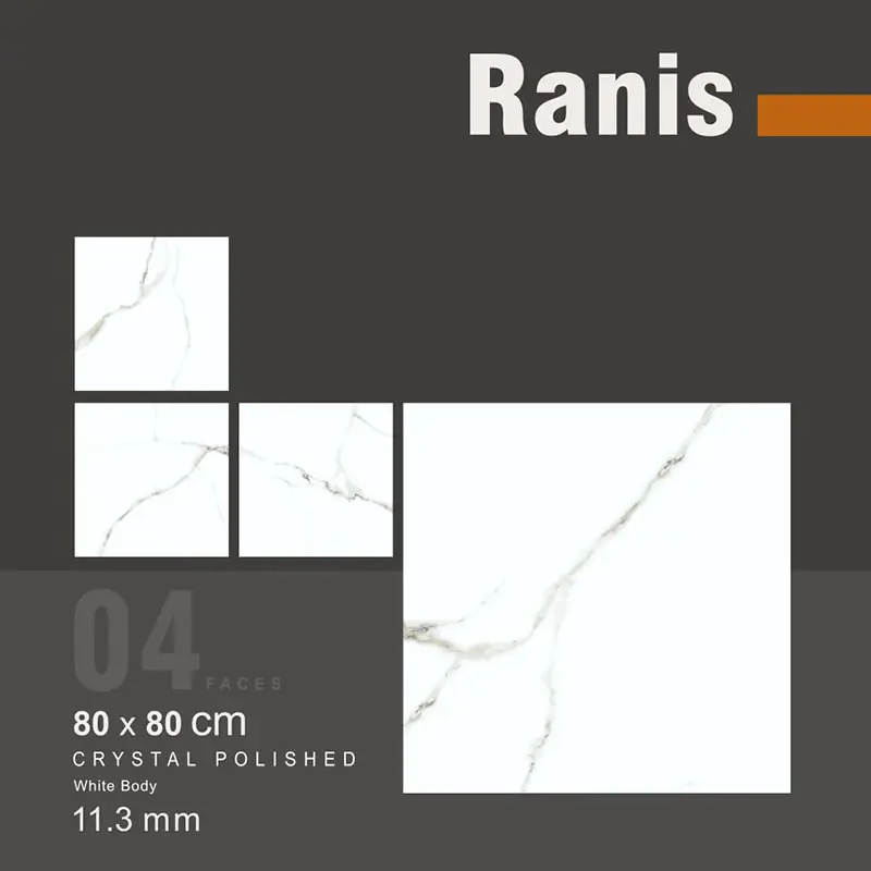 سرامیک کف میلان مدل رانیس سایز 80 در 80