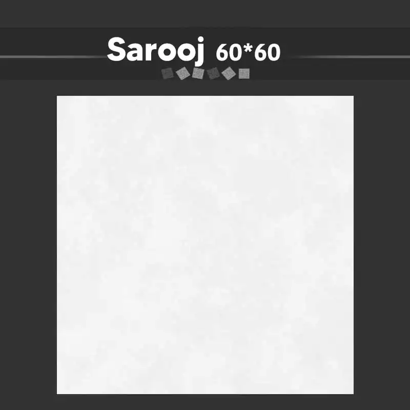 سرامیک کف دی مدل ساروج مات سایز 60 در 60