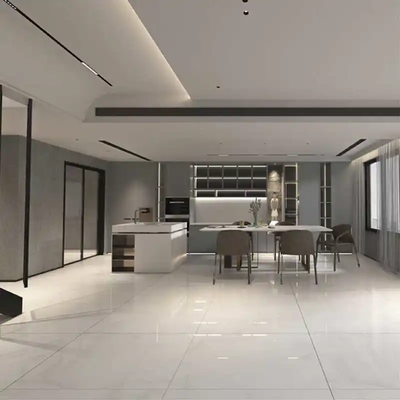 سرامیک کف ونوس مدل الیزه طوسی روشن سایز 80 در 80