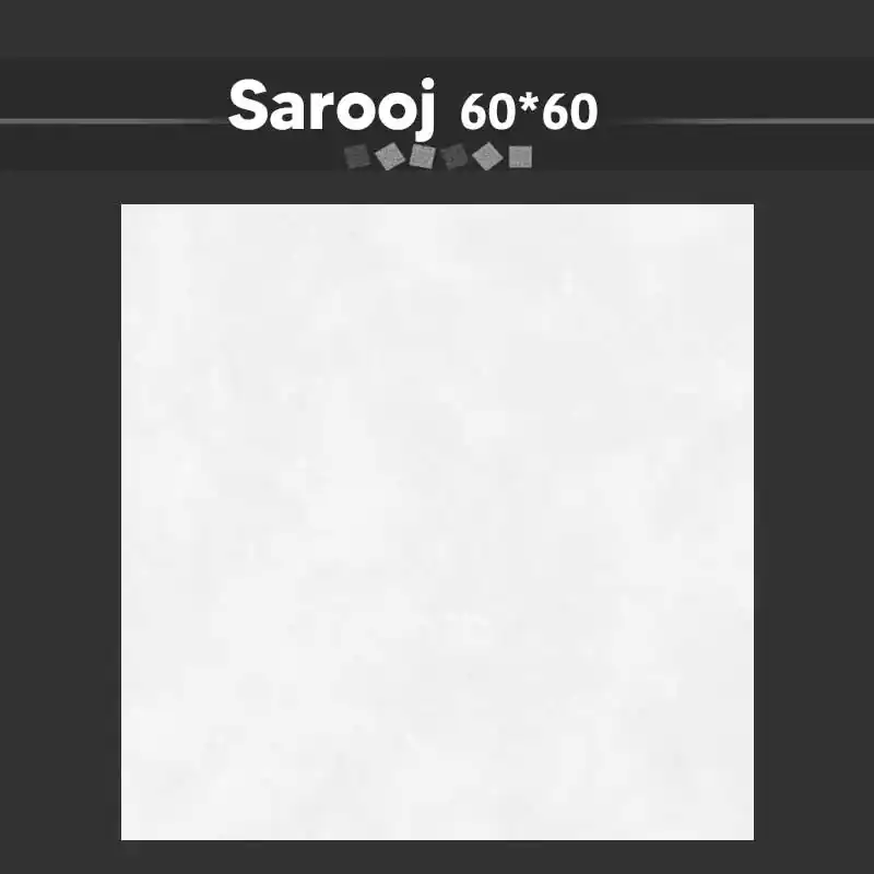 سرامیک کف دی مدل ساروج مات سایز 60 در 60