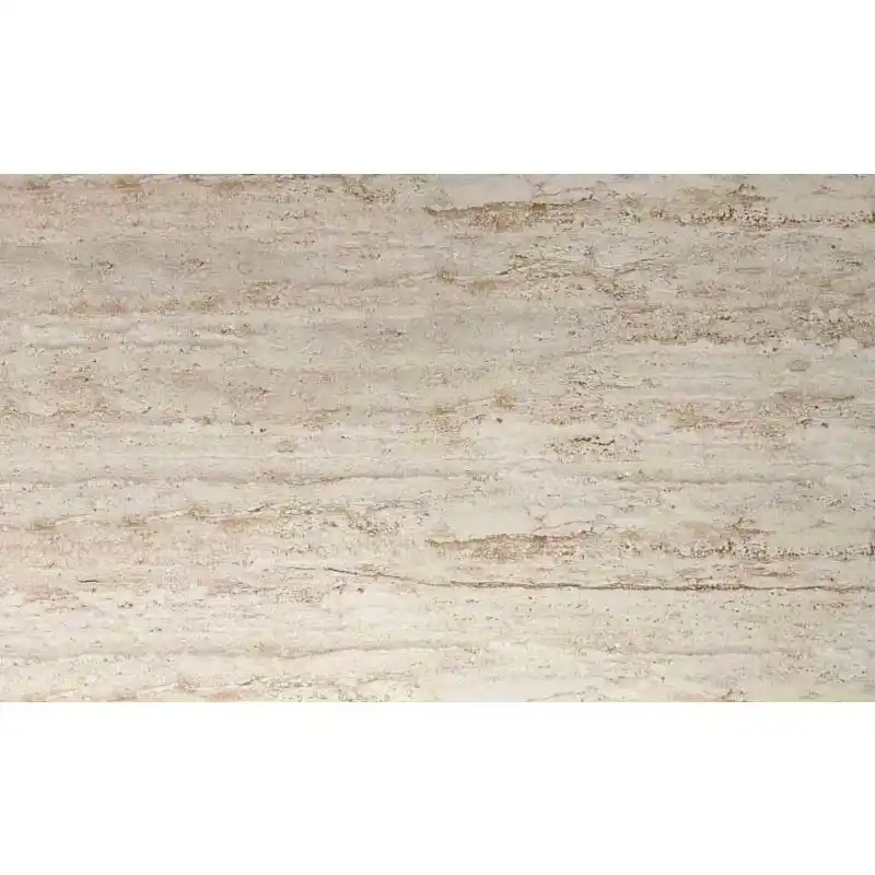 سرامیک دیوار نما ایفا سرام مدل تراورتن کرم تیره سایز 60 در 120