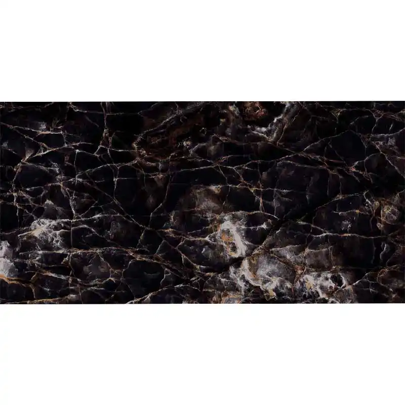 سرامیک دیوار ایفا سرام مدل دژاوو مشکی سایز 60 در 120